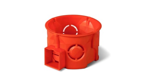 Puszka podtynkowa 60mm czerwona PK-60 0284-00 /90szt/