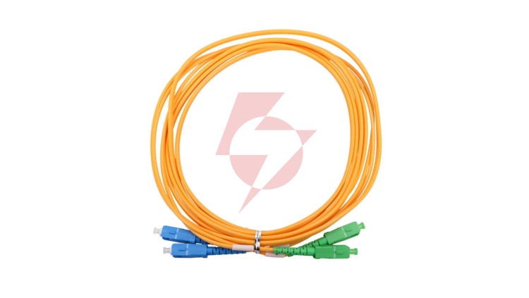 Patchcord Jednomodowy, Duplex, G652D, 3mm, 3m Extralink SC/APC-SC/UPC