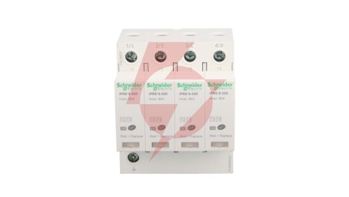 Ogranicznik przepięć Typ T2 4P 8kA 1,1kV 350V iPRD-8-8kA-350V-4P A9L08400