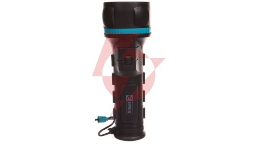 Latarka gumowa LEDx3 20lm 2xD P3862