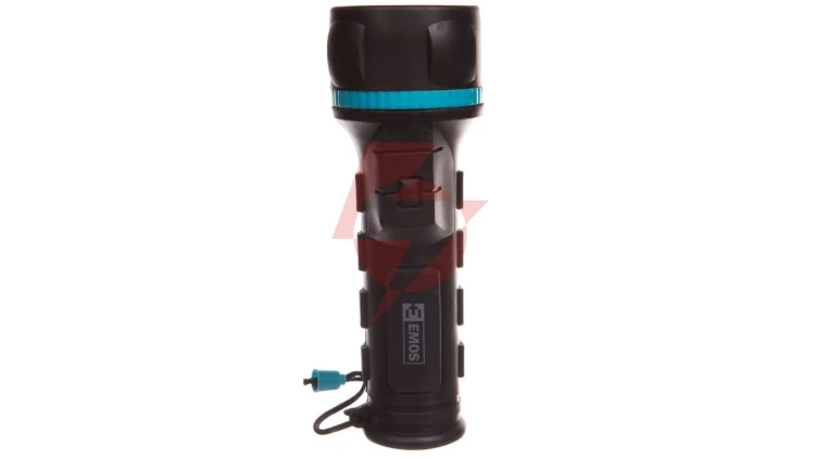 Latarka gumowa LEDx3 20lm 2xD P3862