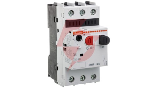 Wyłącznik silnikowy SM1P1400 z przyciskami 9-14A 25kA 400V SM1P1400