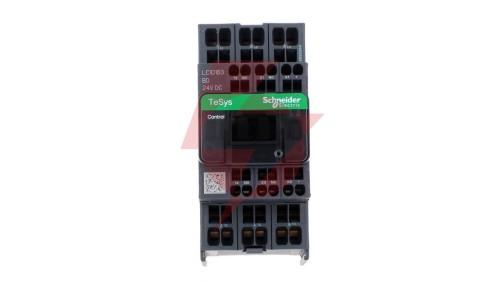 TeSys Deca Stycznik mocy I= 18A AC-3 styki pomocniczy 1R + 1Z napięcie cewki 24 V DC LC1D183BD