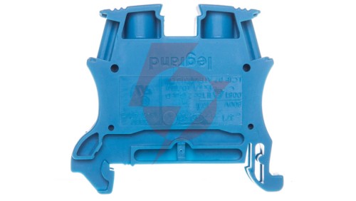 Złączka szynowa 2-przewodowa 10mm2 niebieska 037103