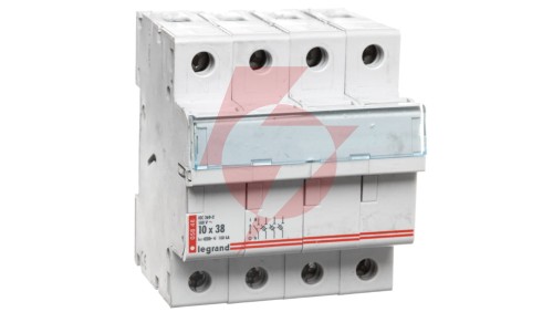 Rozłącznik bezpiecznikowy cylindryczny 3P+N 10x38mm RB348 005848