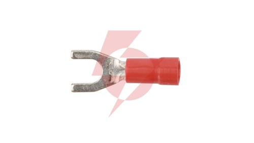 Końcówka widełkowa izolowana KWI 1/4 E09KO-02030101000 /100szt./