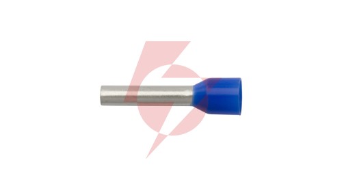 Końcówka tulejkowa izolowana TI 2,5mm2/12mm niebieska cynowana TI2,5L12 /100szt./