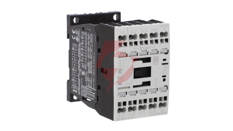 Stycznik mocy DILM12-01(24VDC)-PI DILM 3P 380 V 400 V 5.5 kW 1R 24 V DC Push-In 199248