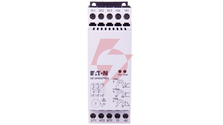 Softstart 3-fazowy 400VAC 7A 3kW/400V Uc=24V AC/DC DS7-340SX007N0-N 134849
