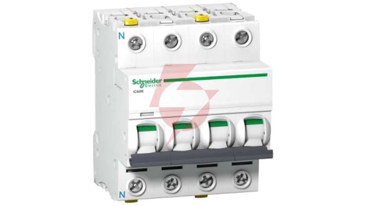 Wyłącznik nadprądowy iC60N-C50-3N C 50A 3N-biegunowy A9F04750