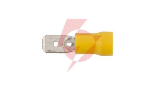 Wsuwka izolowana WI 6,3-6/0,8 PCV E10KN-03020102701 /100szt./
