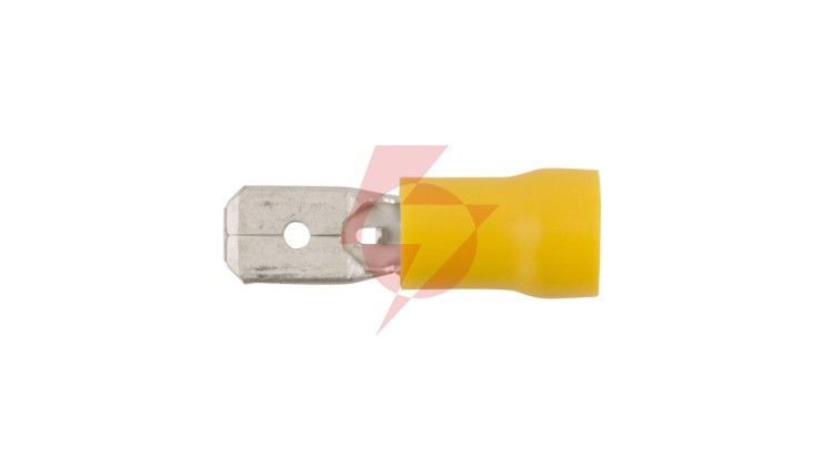 Wsuwka izolowana WI 6,3-6/0,8 PCV E10KN-03020102701 /100szt./