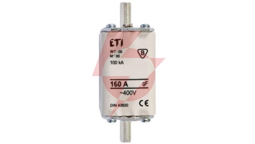 Wkładka bezpiecznikowa NH00 160A gF 400V 004119104