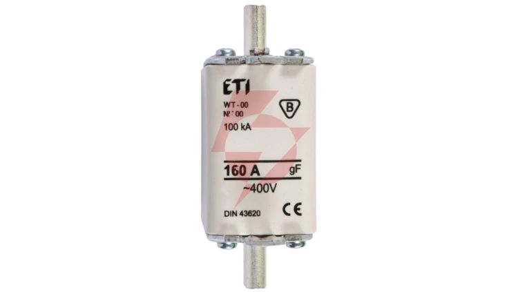 Wkładka bezpiecznikowa NH00 160A gF 400V 004119104