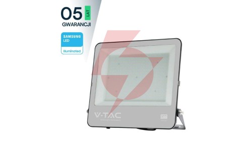 Projektor LED 300W 34440lm 6500K Dioda SAMSUNG 115LM/W IP65 Czarny 5 Lat Gwarancji 23203