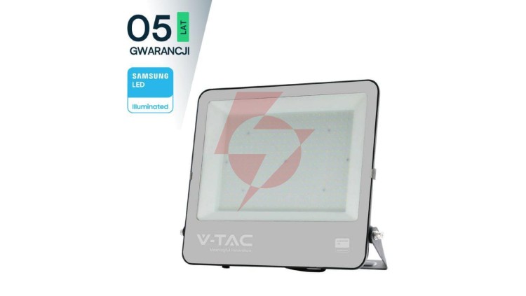 Projektor LED 300W 34440lm 6500K Dioda SAMSUNG 115LM/W IP65 Czarny 5 Lat Gwarancji 23203