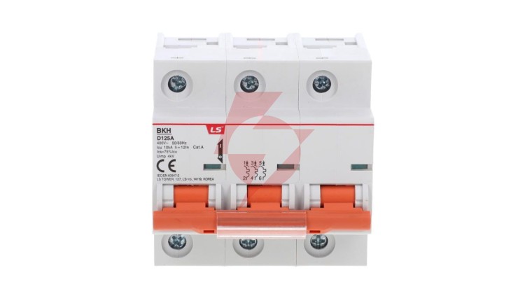 Wyłącznik nadprądowy 3P D 125A 10kA AC BKH 06110352R0