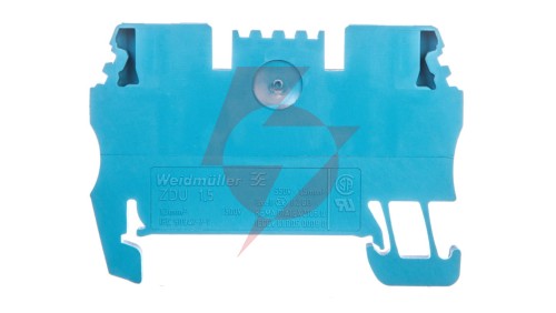 Złączka szynowa 2-przewodowa 1,5mm2 niebieska Ex ZDU 1.5 BL 1775490000 /opak.=100/