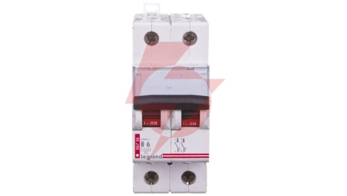 Wyłącznik nadprądowy 2P B 6A 10kA AC S312 TX3 404109