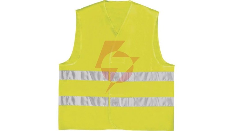 Kamizelka ostrzegawcza XXL żółta fluorescencyjna GILP2JAXX