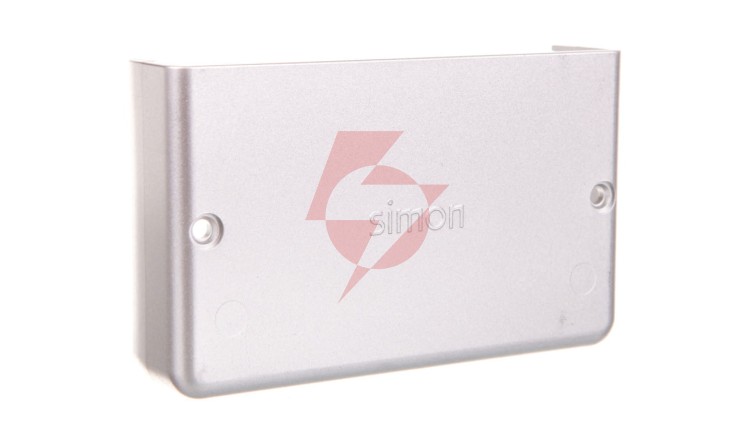 Simon Connect Zakończenie kanału kablowego Cabloplus ALU 90x55mm anodyzowane aluminium TKA905502