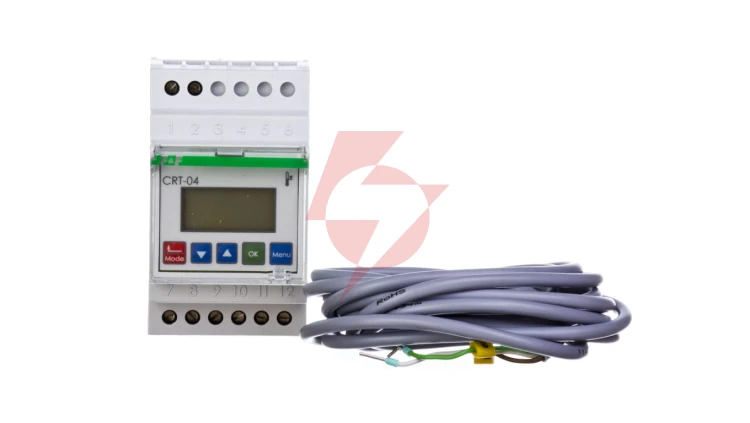 Regulator temperatury z zegarem sterujacym 0-60 st.C 1P 16A cyfrowy CRT-04