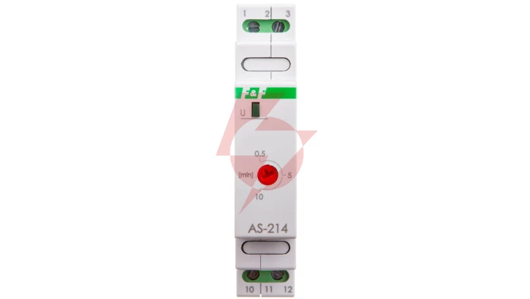 Automat schodowy 16A 24V AC 1Z 0,5-10min AS-214