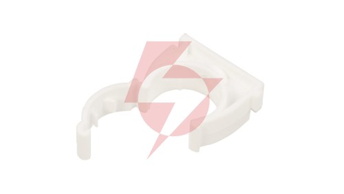 Uchwyt zamknięty do rur gładkich UZ 28 biały 68046 /100szt./