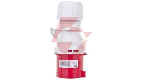 Wtyczka przenośna 32A 3P 400V czerwona IP44 SHARK 023-9