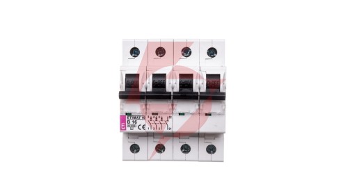 Wyłącznik nadprądowy 3P+N B 16A 10kA AC ETIMAT10 02126716