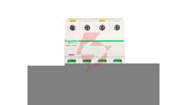 Wyłącznik nadprądowy 4P D 32A 6kA AC iC60N-D32-4 Acti9 A9F05432