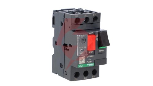 TeSys Deca Wyłącznik silnikowy 3P 0,05kW 0,1A-0,16A GV2ME01