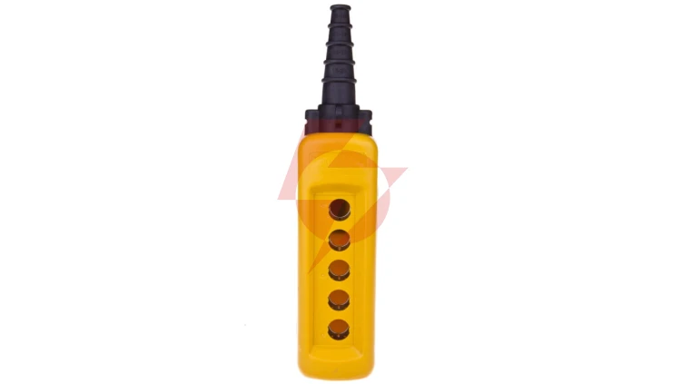 Obudowa kasety 5-otworowa 22mm żółta IP65 XACA05