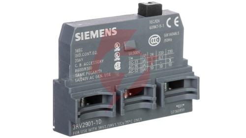 Styk pomocniczy 1P montaż czołowy S00/0 3RV2901-1D