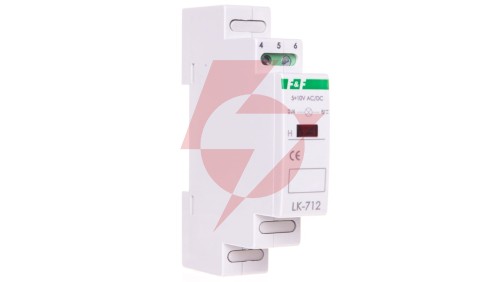 Lampka modułowa 1-fazowa czerwona 5-10V AC/DC LK-712R-5-10V
