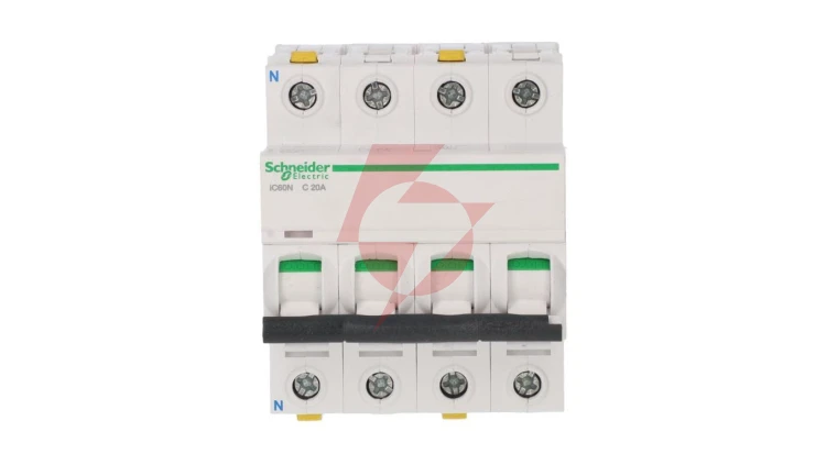 Wyłącznik nadprądowy 3P+N C 20A 6kA AC iC60N-C20-3N Acti9 A9F04720