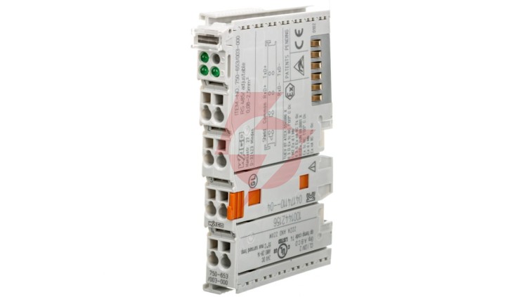 Moduł RS-485 konfiguracjaa dowolna na TS35 750-653/003-000