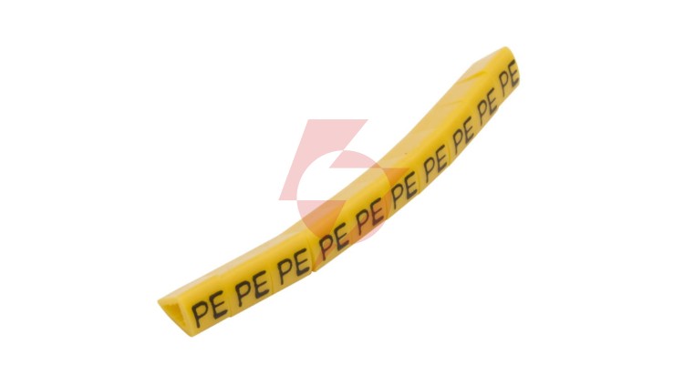 Oznacznik przewodów OZ-1/PE żółty E04ZP-01020206300 (100szt.)