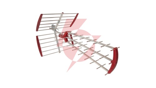 Antena DVB-T UHF kierunkowa 38 elementów 17dB, symetryzator, filtr LTE HN62