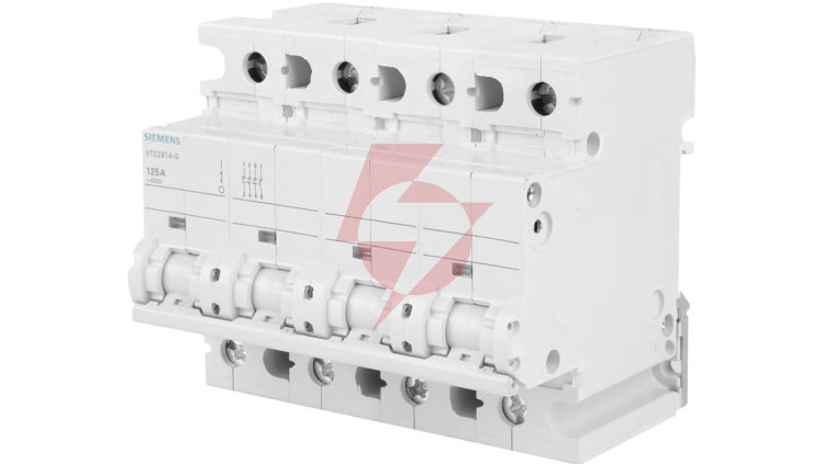 Rozłącznik modułowy 125A 4P 400V możliwy wyzwalacz 5TE2814-0
