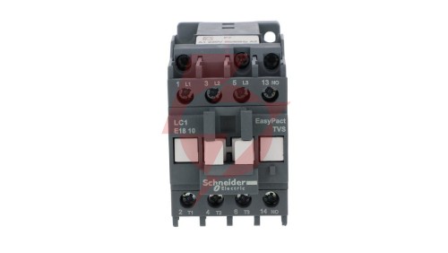 Stycznik mocy Easy TeSys Control AC-3, 18A, 3P (1NO), cewka 230V, 50/60Hz LC1E1810P7