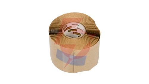 Taśma 50mm x 3m kauczuk Scotch 2228 czarna 80610322945/7000005986