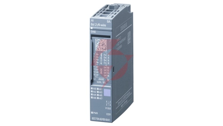 Moduł wejść analogowych 8WE 24V DC SIMATIC ET 200SP 6ES7134-6GF00-0AA1