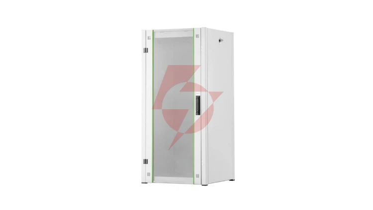 Szafa teleinformatyczna rack 19 cali Hyper Pro 26U 600x600, drzwi szklane, kolor szary Digitus Professional DN-51001