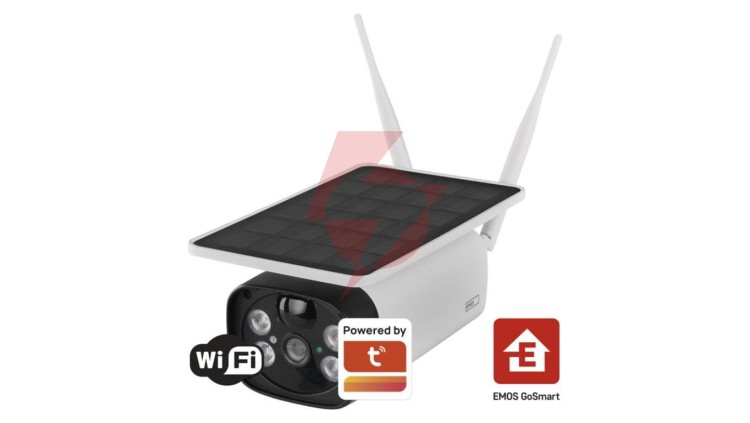 GoSmart Kamera zewnętrzna IP-600 EYE z Wi-Fi, akumulatorem i panelem solarnym H4056