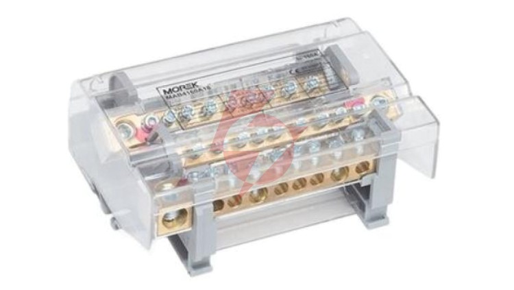 Blok dystrybucyjno-rozdzielczy Moblock 4P 160A-9 1x50 + 2x35 + 6x16mm² MAB4162A18