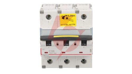 Wyłącznik nadprądowy 3P C 100A 16kA AC 10/ S313 DX3 409281