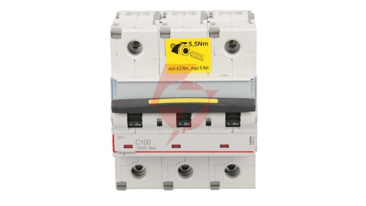 Wyłącznik nadprądowy 3P C 100A 16kA AC 10/ S313 DX3 409281