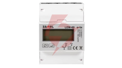 Licznik energii elektrycznej 3-fazowy MODBUS pomiar bezpośredni do 100A LEM-60