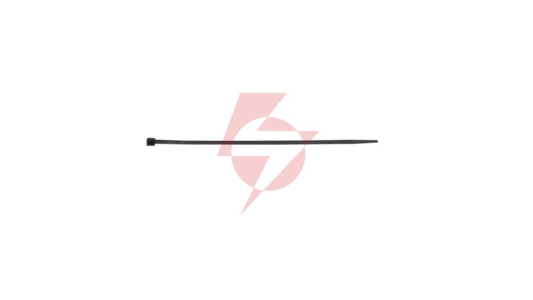 Opaska kablowa 135x2,5 czarna UV BMN1225 / 5305 /100szt./